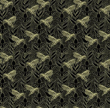 Load image into Gallery viewer, Pre-Order, Humming in Black by Anna Maria from Indelible Ink Collection, Northcott, AMT1007-99L