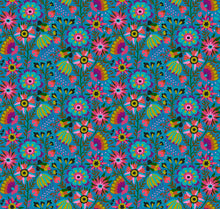 Load image into Gallery viewer, Pre-Order, Charmed in Azul by Anna Maria from Allegory Collection, Northcott, AMT142-42L