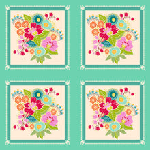 Load image into Gallery viewer, Pre-Order, Square Dance Panel in Bright by Anna Maria from Allegory Collection, Northcott, AMT144-64C