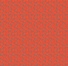 Load image into Gallery viewer, Pre-Order, Rosette in Tomato by Anna Maria from Yesterday Collection, Northcott, AMT159-23V