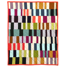 Load image into Gallery viewer, Bars Quilt Pattern by Tara Faughnan