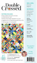 Load image into Gallery viewer, Double Crossed Quilt Pattern