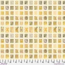 Load image into Gallery viewer, Yellow - Tickets from Palette Yellow by Tim Holtz for Freespirit