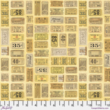Load image into Gallery viewer, Yellow - Tickets from Palette Yellow by Tim Holtz for Freespirit