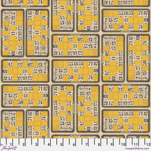 Load image into Gallery viewer, Yellow - Tickets from Palette Yellow by Tim Holtz for Freespirit