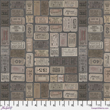 Load image into Gallery viewer, Pre-Order Eclectic Elements Palette Charcoal Half Yard Bundle by Tim Holtz for Freespirit Fabric