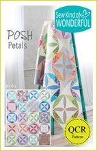 Load image into Gallery viewer, Posh Petals Quilt Pattern
