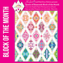 Load image into Gallery viewer, Queen of Diamonds Quilt Kit - Quarterly
