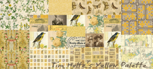 Load image into Gallery viewer, Yellow - Tickets from Palette Yellow by Tim Holtz for Freespirit