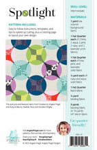 Load image into Gallery viewer, Spotlight Quilt Pattern