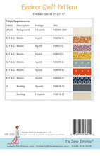 Load image into Gallery viewer, Equinox Quilt Pattern