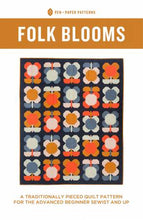 Load image into Gallery viewer, Folk Bloom Quilt Pattern