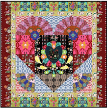 Load image into Gallery viewer, Folk Heart Quilt Pattern
