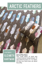 Load image into Gallery viewer, Arctic Feathers Quilt pattern