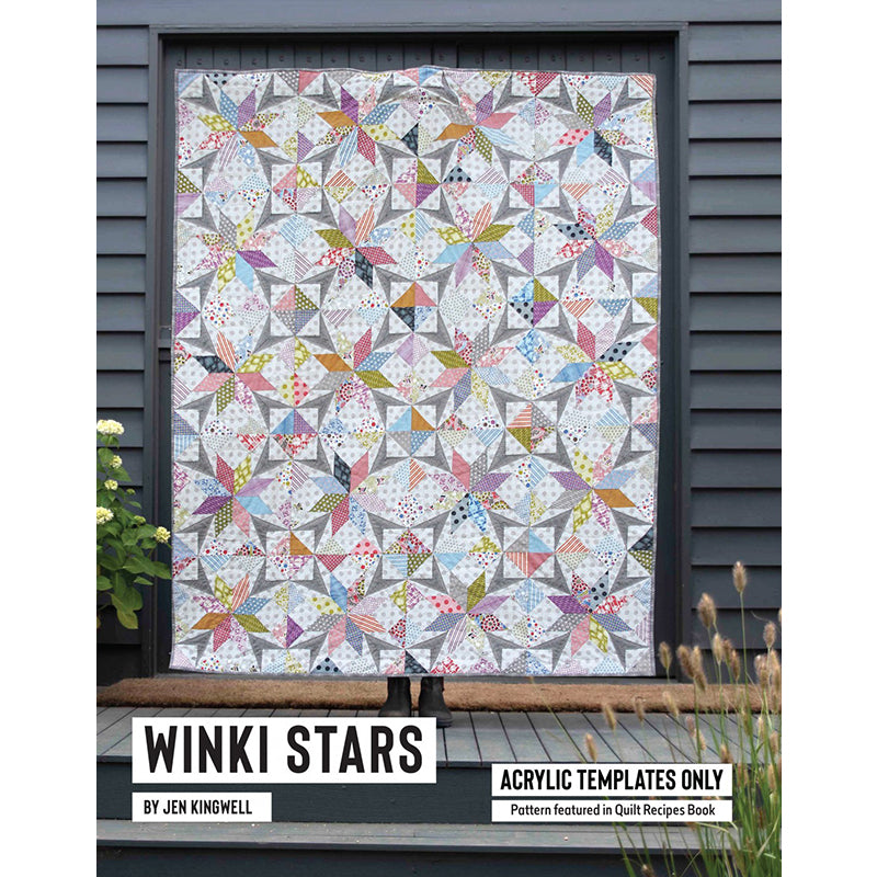 Winki Star Acrylic Template Set