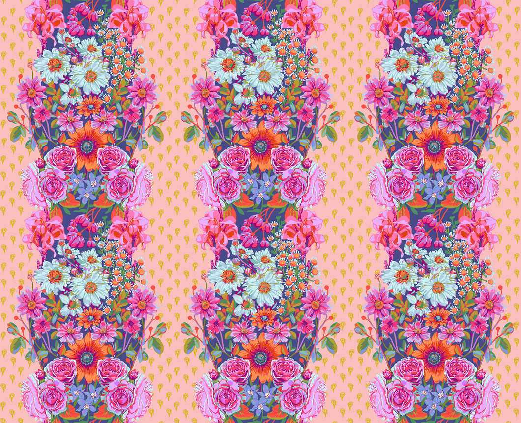 Pre-Order, Beata's Garden in Candlelight by Anna Maria from Perennial Borders Collection, Northcott, AMT137-20C, Anna Maria Textiles