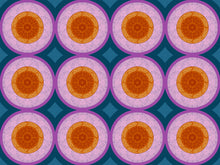 Load image into Gallery viewer, Pre-Order, Dolly in Amber by Anna Maria from Perennial Borders Collection, Northcott, AMT138-28L, Anna Maria Textiles
