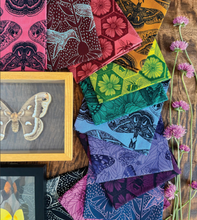 Load image into Gallery viewer, Pre-Order, Winging It in Blueberry by Anna Maria from Indelible Ink Collection, Northcott, AMT1006-63V
