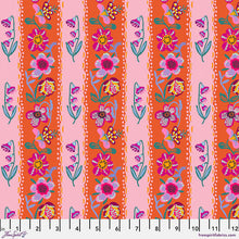 Load image into Gallery viewer, Pre-Order for A Spring In Paris, Wallpaper in TANGERINE by Nathalie Lete, PWNL047.TANGERINE
