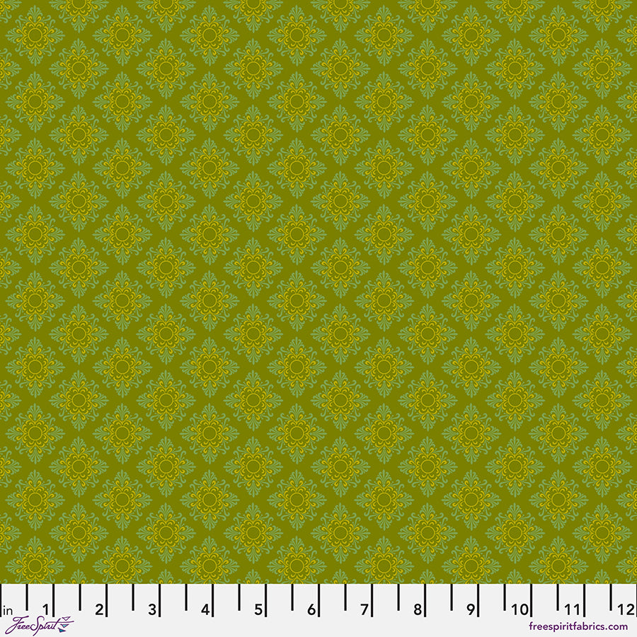 Pre-Order, Moss in Vondel from Vintage Cloth by Sew Kind of Wonderful, Freespirit