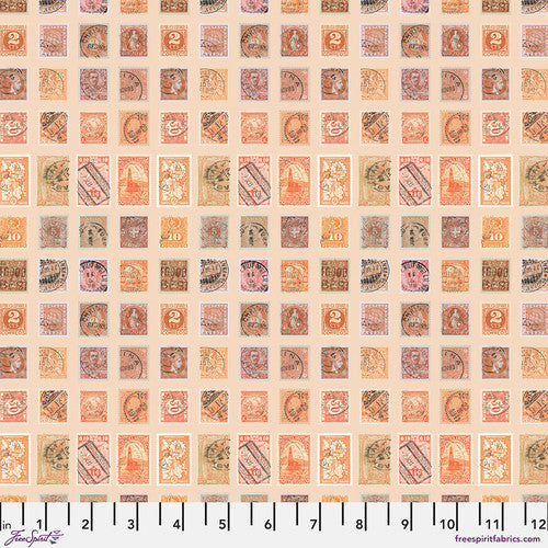 Pre-Order Orange - Stamps from Palette Orange by Tim Holtz for Freespirit