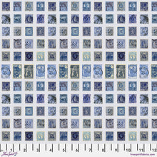 Load image into Gallery viewer, Stamps in Indigo from Palette Indigo by Tim Holtz for Freespirit, PWTH291.Indigo

