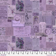 Load image into Gallery viewer, Pre-Order Eclectic Elements Palette Purple Fat Quarter Bundle by Tim Holtz for Freespirit Fabric
