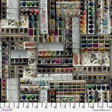 Load image into Gallery viewer, Pre-Order Eclectic Elements Palette Multi Fat Quarter Bundle by Tim Holtz for Freespirit Fabric
