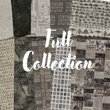 Load image into Gallery viewer, Pre-Order Eclectic Elements Palette Charcoal Fat Quarter Bundle by Tim Holtz for Freespirit Fabric
