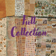 Load image into Gallery viewer, Pre-Order Orange - Tiny Print from Palette Orange by Tim Holtz for Freespirit
