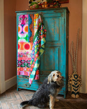 Load image into Gallery viewer, Pre-Order, Tipsy in Guava by Anna Maria from Perennial Borders Collection, Northcott, AMT140-23C, Anna Maria Textiles
