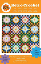 Load image into Gallery viewer, Retro Crochet Quilt Pattern

