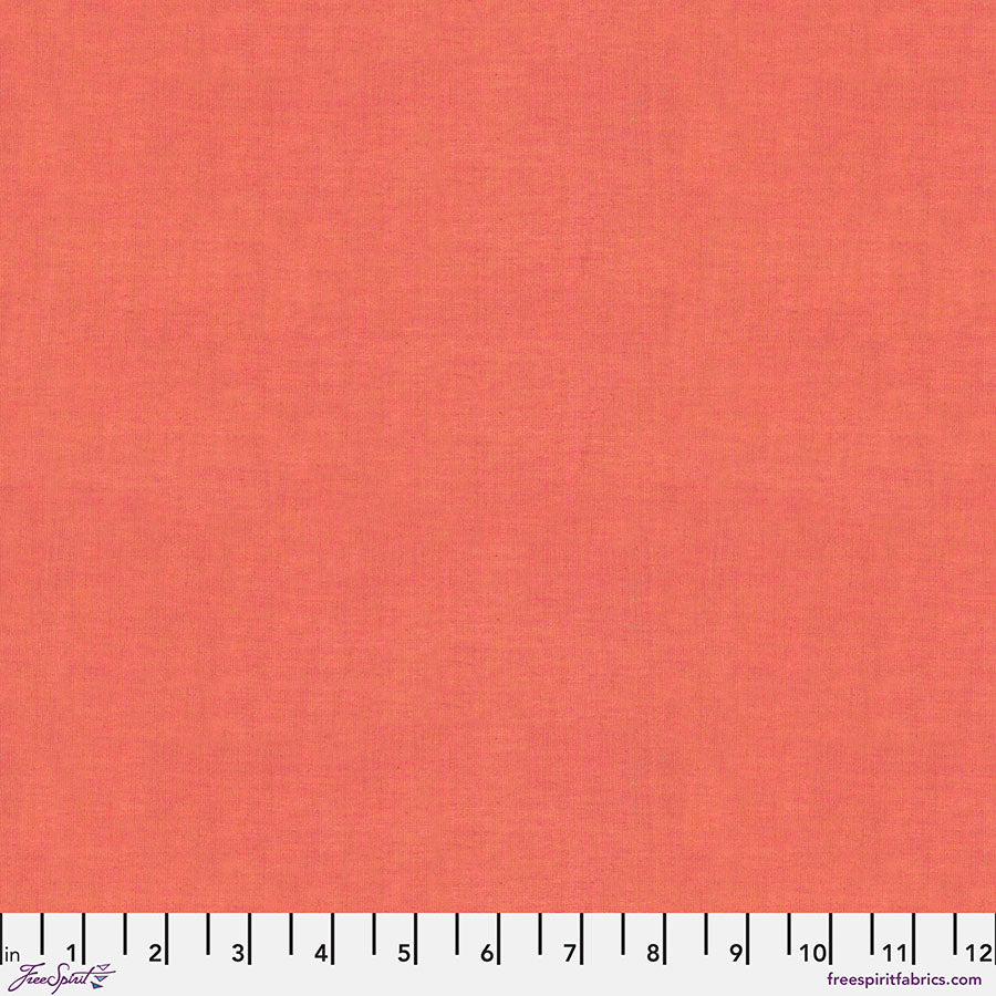 Pre-Order, Kaffe Fassett Shot Cotton in Persimmon