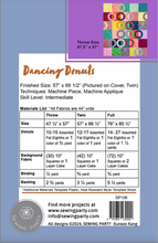 Load image into Gallery viewer, Dancing Donuts Quilt Pattern PDF
