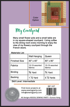 Load image into Gallery viewer, My Courtyard Quilt Pattern PDF
