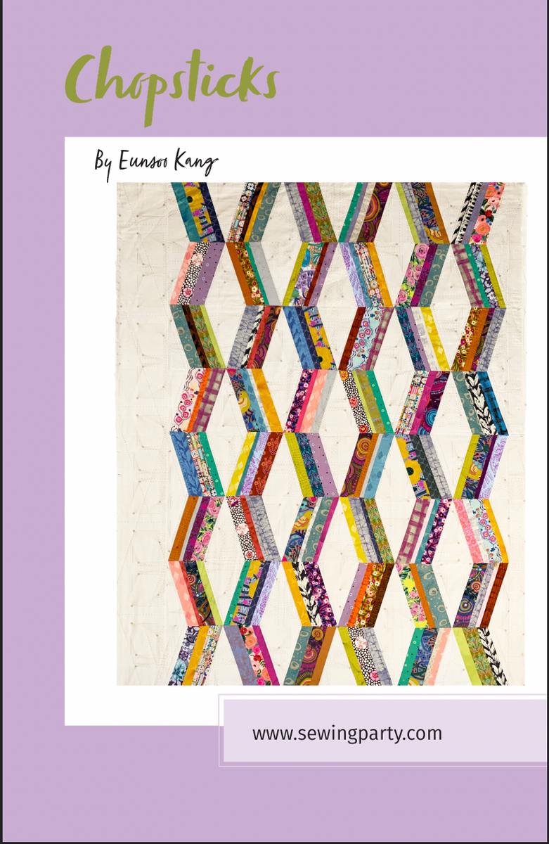 Chopstick Pattern Chopsticks Quilt Pattern – Sewing Party
