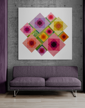 Load image into Gallery viewer, Rose Bouquet Quilt Pattern PDF
