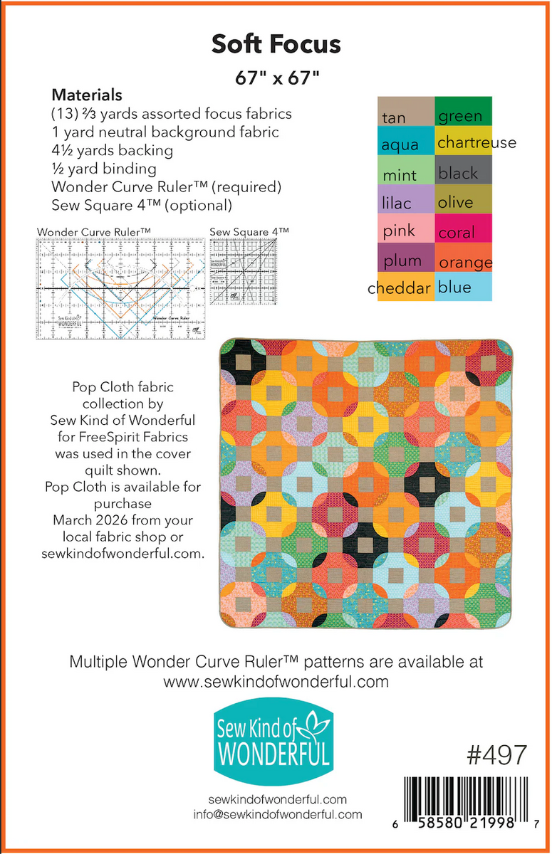 Soft Focus Quilt Pattern – Sewing Party
