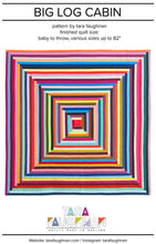Load image into Gallery viewer, Big Log Cabin Quilt Pattern by Tara Faughnan
