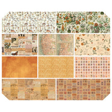 Load image into Gallery viewer, Pre-Order Eclectic Elements Palette Orange Fat Quarter Bundle by Tim Holtz for Freespirit Fabric
