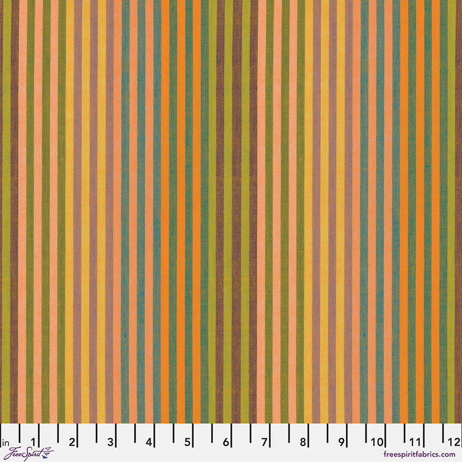 Pre-Order, Kaffe Fassett Woven Stripes, Caterpillar in Sunshine