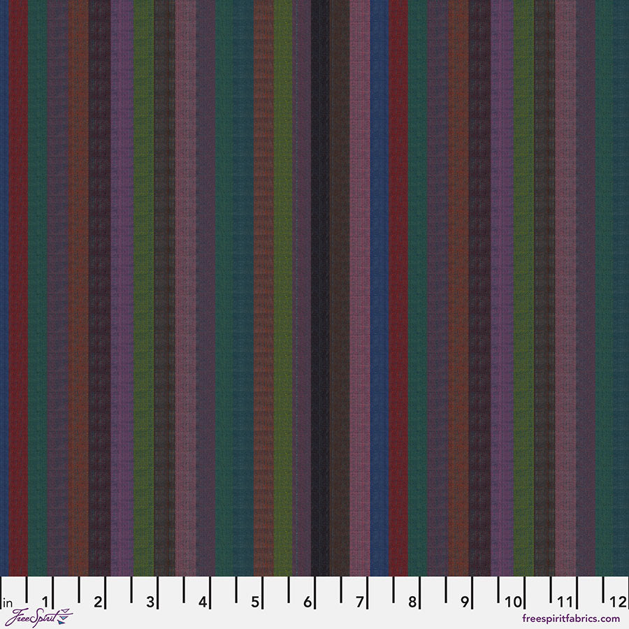 Pre-Order, Kaffe Fassett Woven Stripes, Narrow Stripes in Dark