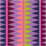 Pre-Order Kaleidoscope Trove in Wisteria by Annabel Wrigley, Windham Fabrics, 54119D-7
