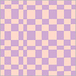 Pre- Order Kaleidoscope Checker in Blush/Vervain by Annabel Wrigley, Windham Fabrics, 54120D-3