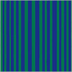 Load image into Gallery viewer, Pre-Order Kaleidoscope Mini Stripe in Majorelle Blue/Kelp by Annabel Wrigley, Windham Fabrics, 54121D-5
