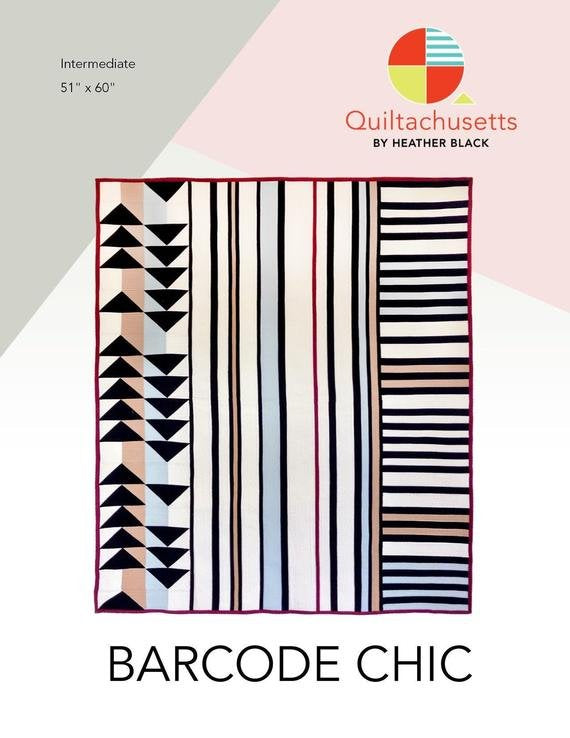 Barcode Quilt Pattern