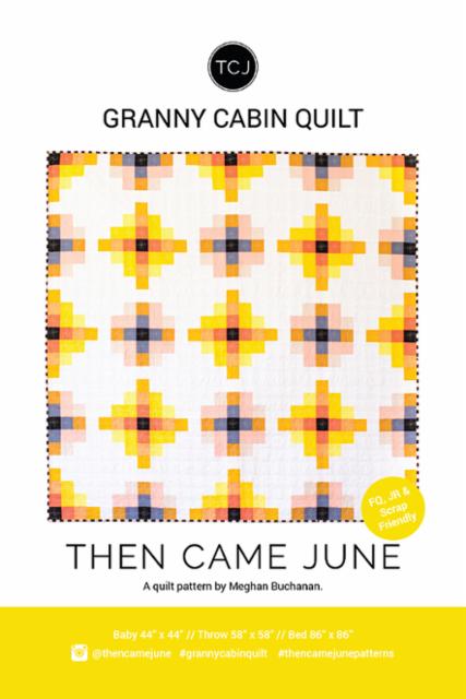 PRE-ORDER, Granny Cabin Quilt Pattern