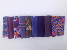 Load image into Gallery viewer, Purple Fat Quarter Precut Bundle
