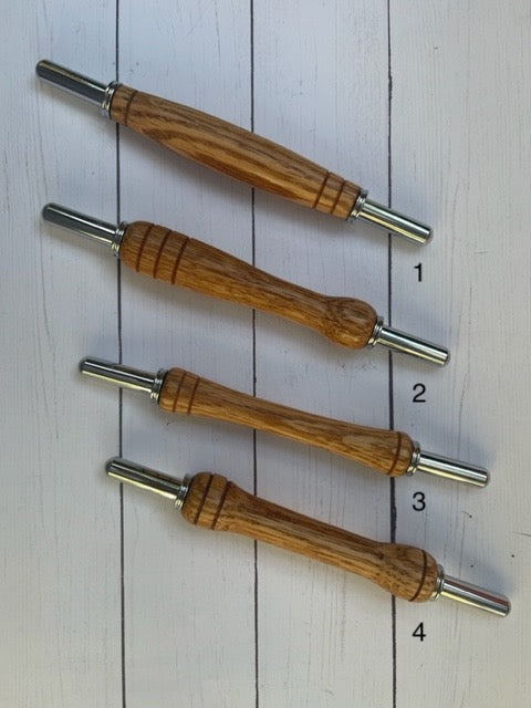 Seam Ripper & Stiletto Combo (2-in-1) in Red Oak