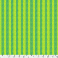 Load image into Gallery viewer, Shot Cotton Stripes in Gooseberry
